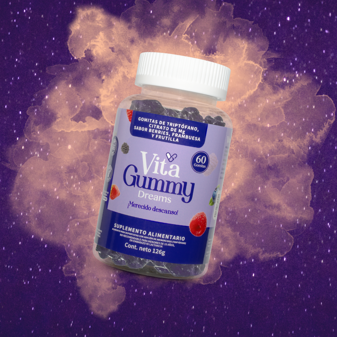 ¿No puedes dormir bien? La solución natural que está cambiando las noches: gomitas con triptófano, magnesio y zinc