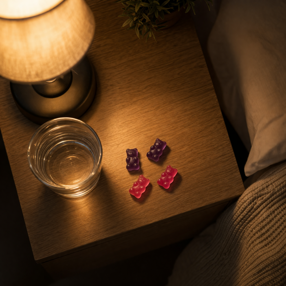 Gomitas para dormir: la solución natural para un descanso profundo (Pack Noche con Melena de León + Triptófano)