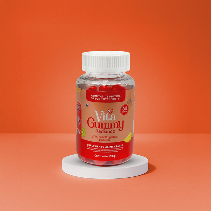 Gomitas de biotina para el cabello, piel y uñas - RADIANCE
