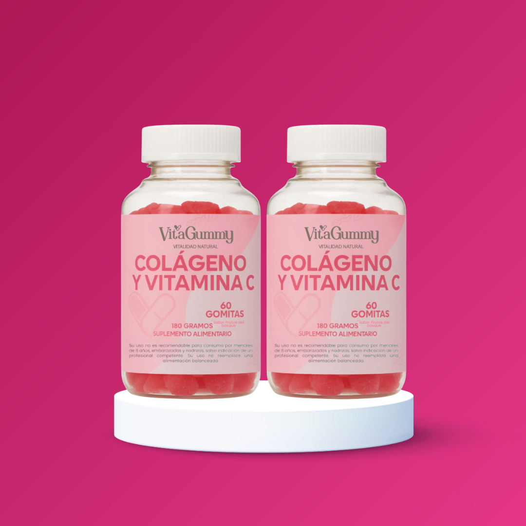 Pack gomitas Colágeno - 2 meses.