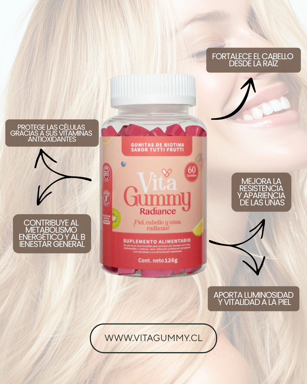 Pack Biotina - 2 meses.