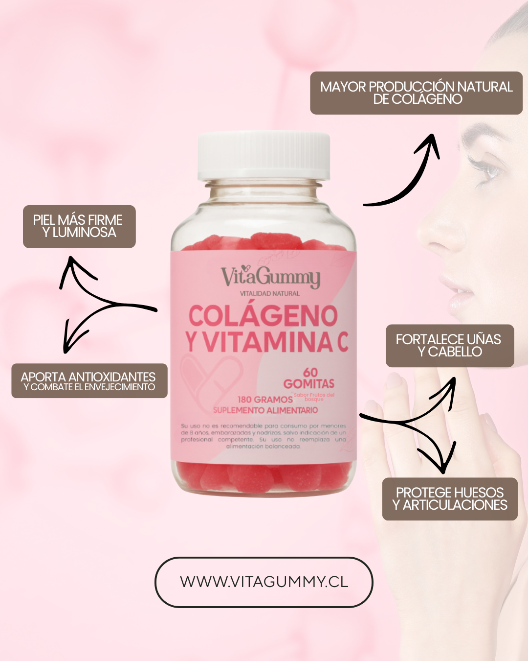 Gomitas de Colágeno y Vitamina C