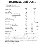 Información nutricional Gomitas Dreams Vitagummy